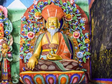 The Zhabdrung Ngawang Namgyel hailed from Tibet in 1616 and unified the then divided Bhutan.