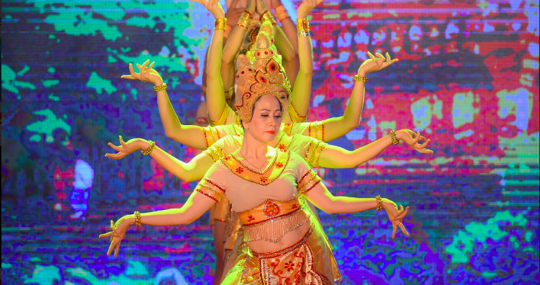Điệu múa Apsara là văn hóa đặc trưng của người Chăm Pa