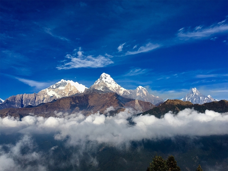 Thung lũng Kathmandu nằm phía Nam dãy Himalaya hùng vĩ