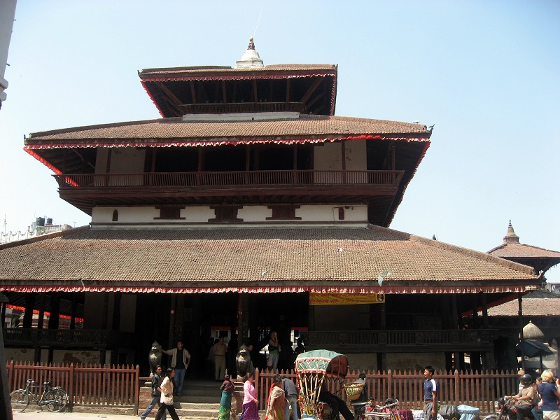 Ngôi đền Kasthamandap là ngôi đền nổi tiếng tại Kathmandu