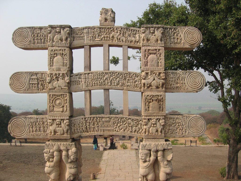 Cổng vào Stupa Sanchi