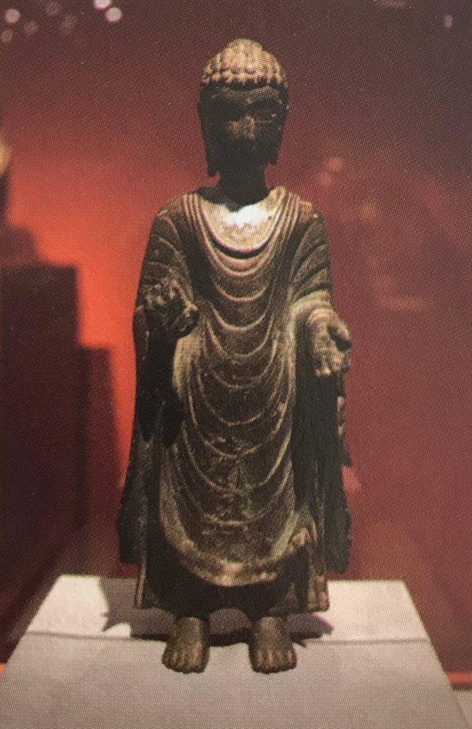 Tượng Phật thế kỷ thứ V tìm thấy ở Óc Eo